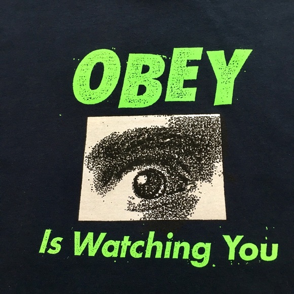 (SOLD) Obey - NWT Men’s Dark Navy Graphical Tee - Picture 2 of 3